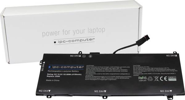 ipc-computer akumulátor do notebooku Akku ZO04-H REPLACE 15.20 V 4150 mAh IPC-Computer