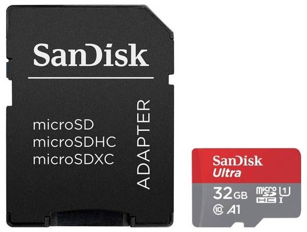 SanDisk Ultra paměťová karta microSDHC Retail 32 GB