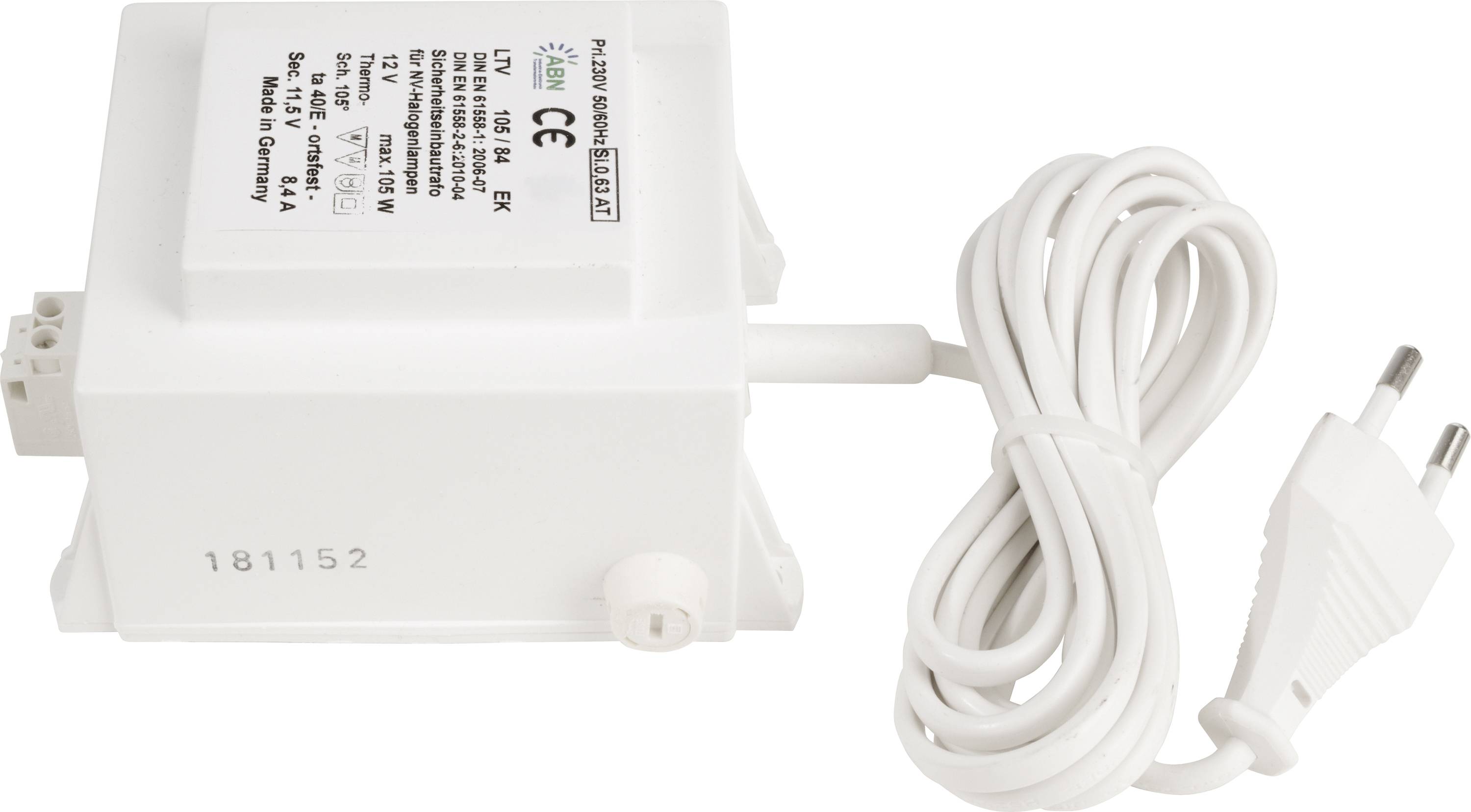 ABN DIM, CV, 11,5V AC, 105 W, IP20 napájecí zdroj pro LED 5250 - 8750 mA 1 ks