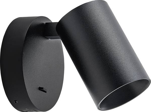 Deko Light Can Tilt rund USB, 1x 7,5 W GU10, Schwarz 341336 Nástěnné svítidlo GU10  7.5 W  černá