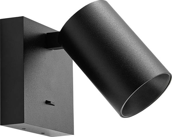 Deko Light Can Tilt eckig, 1x 7,5 W GU10, Schwarz 341338 Nástěnné svítidlo GU10  7.5 W  černá