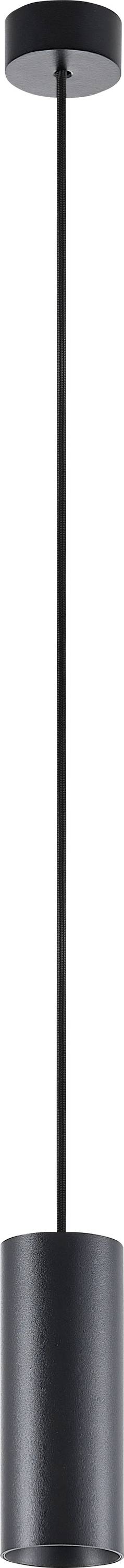 Deko Light Can 150, 1x 7,5 W GU10, Schwarz 342255 závěsné světlo GU10 7.5 W černá