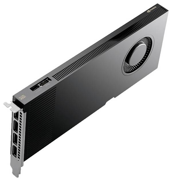 PNY grafická karta Nvidia Quadro RTX 4000 RTX PRO 4000  24 GB GDDR7 RAM PCIe x16  PCIe 5.0 x16