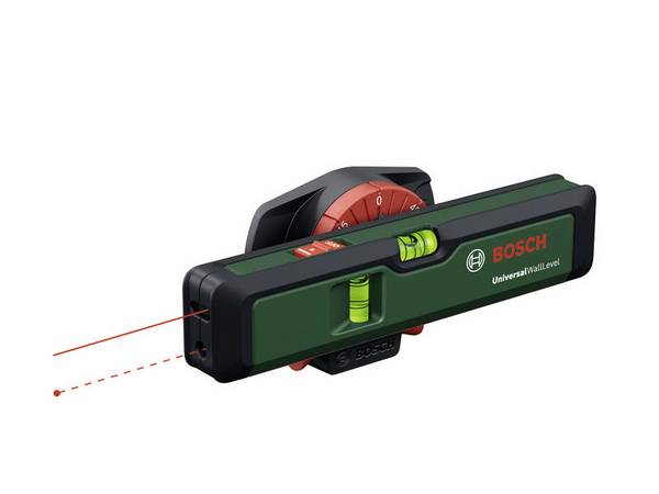 Bosch Home and Garden UniversalWallLevel 0603663J00 laserová vodováha   159 mm  0.5 mm/m