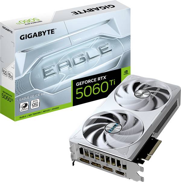 Gigabyte grafická karta Nvidia GeForce RTX 5060 Ti GeForce RTX 5060 Ti  8 GB GDDR7 RAM