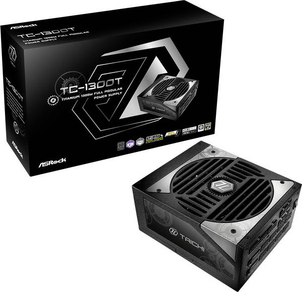 ASRock 90-UXT130-TFEAAB PC síťový zdroj  1300 W ATX 80 PLUS® Titanium