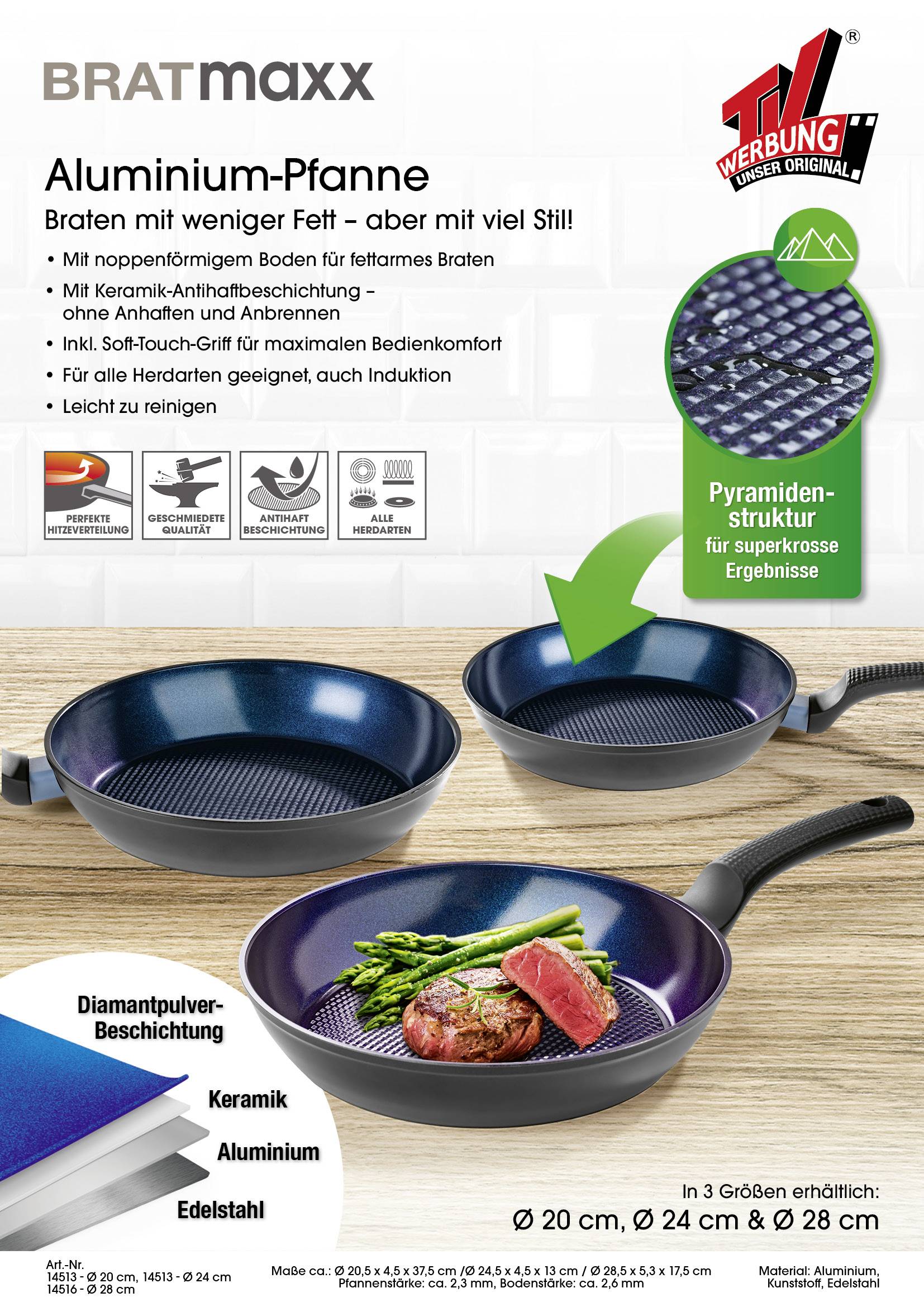 Bratmaxx 14516 Pánev 280 mm-8