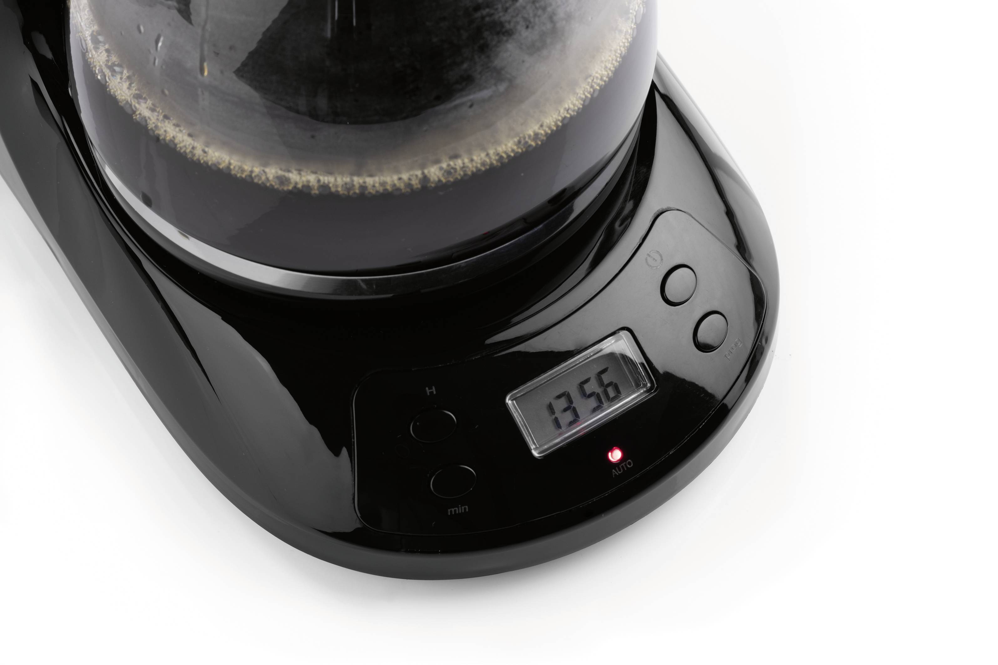 Maxxmee Barista kávovar černá, stříbrná připraví šálků najednou=10 skleněná konvice-6