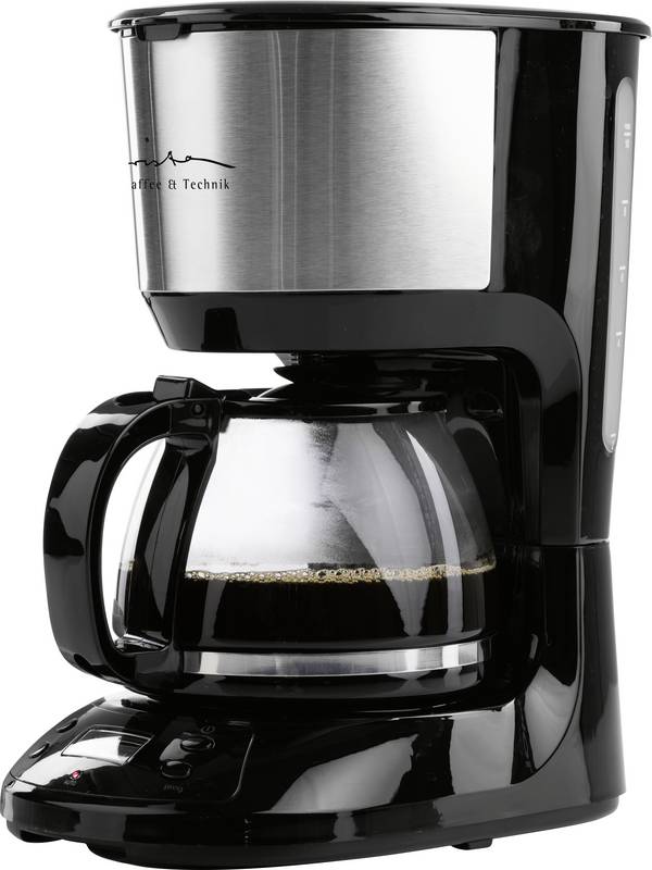 Maxxmee Barista kávovar černá, stříbrná  připraví šálků najednou=10 skleněná konvice