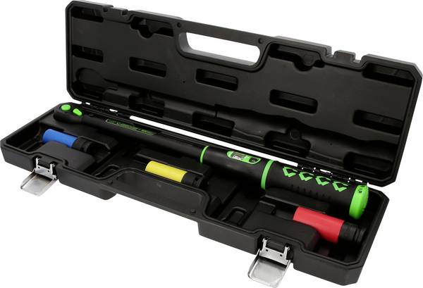 KS Tools nan, 512.0010, sada (momentový klíč), Kalibrováno dle (ISO), vypínací, vnější čtyřhran