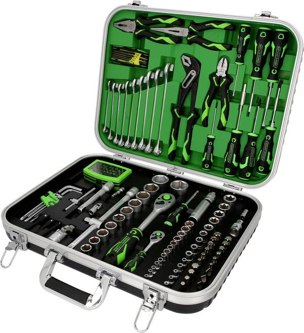 KS Tools 512.0144  COMPETITION 1/4"+1/2" Universal-Werkzeug 512.0144 sada nářadí univerzální v kufříku