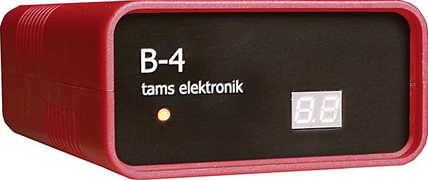 TAMS Elektronik 40-19417-01-C Booster B-4 mit Display booster link  DCC, mfx, MM