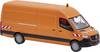 Busch 52636 H0 model osobního automobilu Mercedes Benz Sprinter dlouhý rozvor, dopravní situace