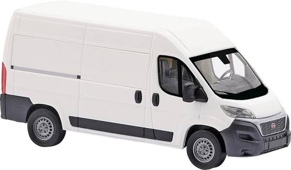 Busch 54600 H0 model osobního automobilu Fiat Ducato, bílá