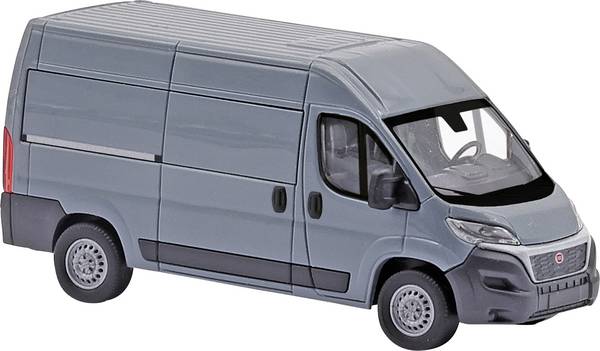 Busch 54602 H0 model osobního automobilu Fiat Ducato, šedá