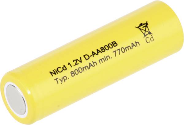 Mexcel  speciální akumulátor AA  Ni-Cd 1.2 V 800 mAh 1 ks