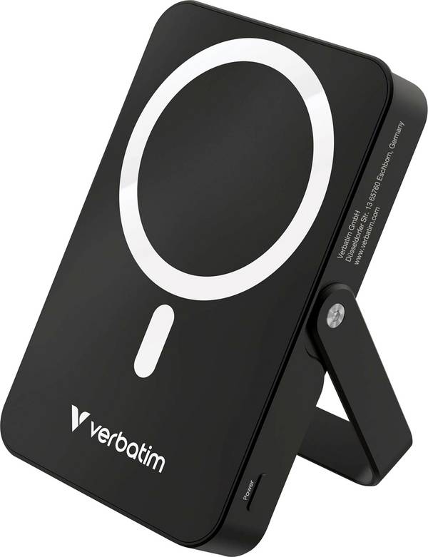Verbatim Charge 'n' Go powerbanka Li-Pol, 10000 mAh, Power Delivery 3.0, QC 3.0, USB-C®, černá