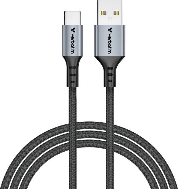 Verbatim pro mobilní telefon kabel [1x USB-A konektor - 1x USB-C® zástrčka] 1.2 m USB-C®, USB-A s funkcí rychlonabíjení