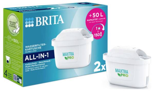 Brita Maxtra Pro Pure 2er 122003 vodní filtr 2 ks bílá