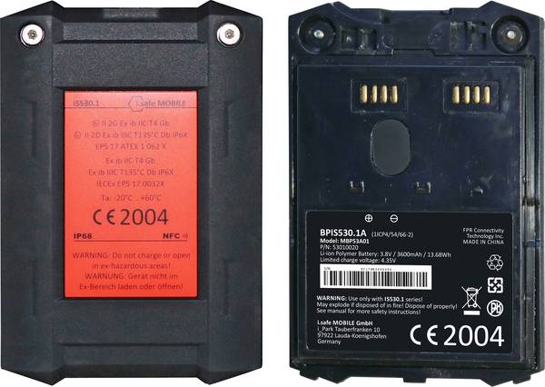 iSafe MOBILE Náhradní akumulátor i.safe MOBILE IS530.1  3600 mAh
