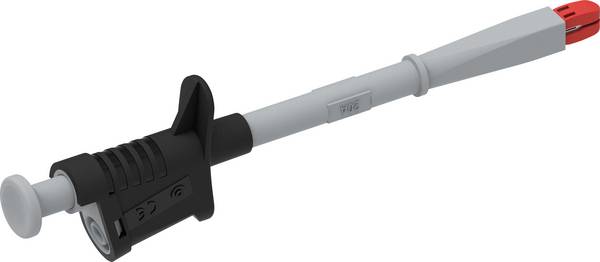 Electro PJP 6009-IEC-CD1-N krokodýlí klip, krokosvorka, CAT III 1000 V, černá