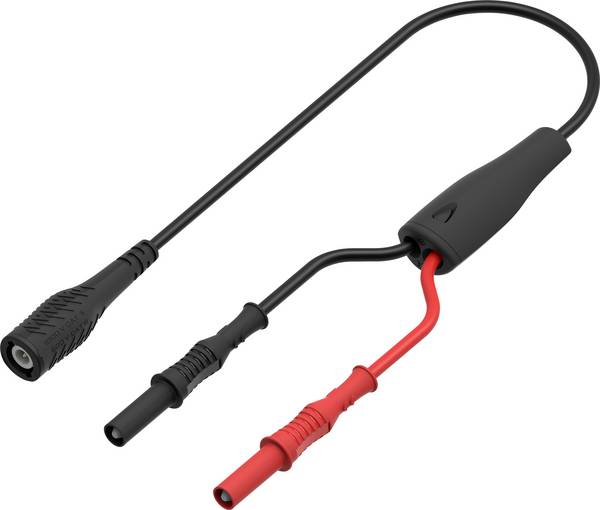 Electro PJP 7166IEC-50-CD1-100N BNC měřicí kabel  1 m černá