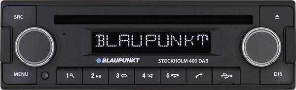 Blaupunkt Stockholm 400 DAB BT autorádio Apple CarPlay, DAB+ tuner