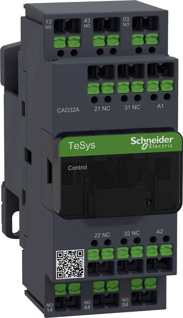 Schneider Electric CAD32AP7 pomocný stykač 3 spínací kontakty, 2 rozpínací kontakty bez LED diody Piece 1 ks