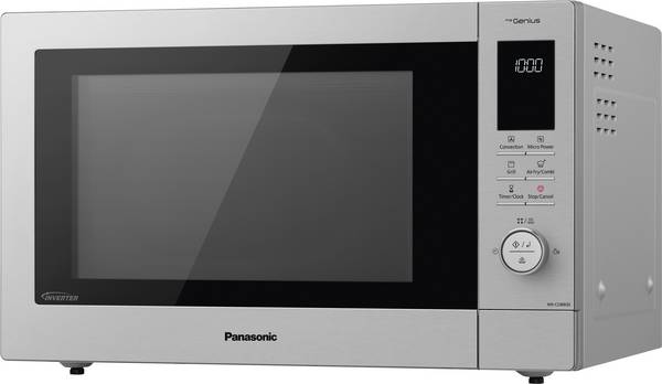Panasonic NN-CD88QSEPG mikrovlnná trouba nerezová ocel 1000 W funkce grilování, s displejem