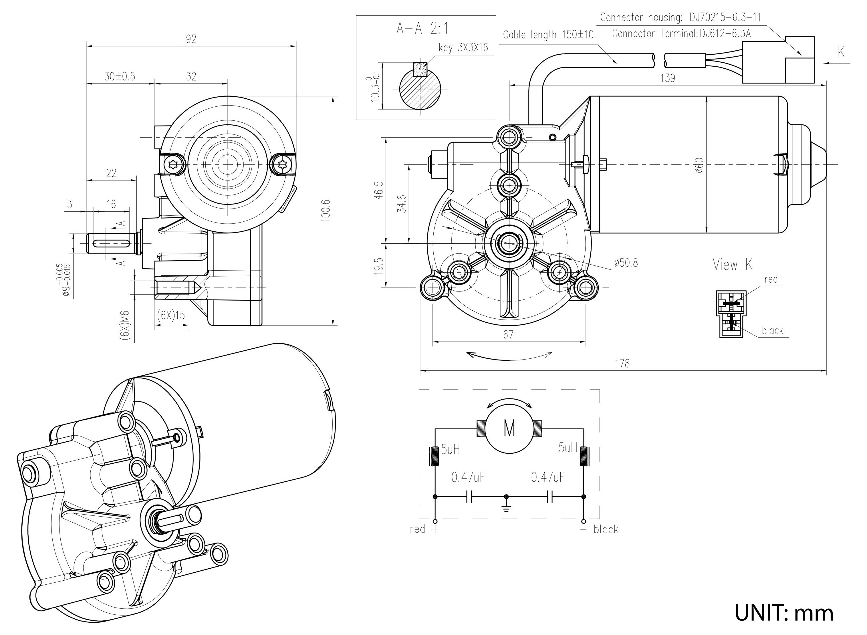 TRU COMPONENTS stejnosměrný elektromotor převodový TC-NZD2580-12-25-25, TC-13652908, 12 V/DC, 0.7 A, 6 Nm, 25 ot./min, h-4