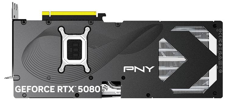 PNY grafická karta Nvidia GeForce RTX 5080 GeForce RTX 5080 16 GB GDDR7 RAM NVIDIA G-Sync-7