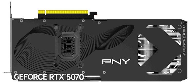 PNY grafická karta Nvidia GeForce RTX 5070 GeForce RTX 5070 12 GB GDDR7 RAM PCIe x16 DisplayPort-7
