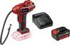 Einhell 2071010+4512042, Akumulátorový kompresor, 11 bar, vč. 1 akumulátoru, vč. nabíječky, digitální displej, automatické vypnutí
