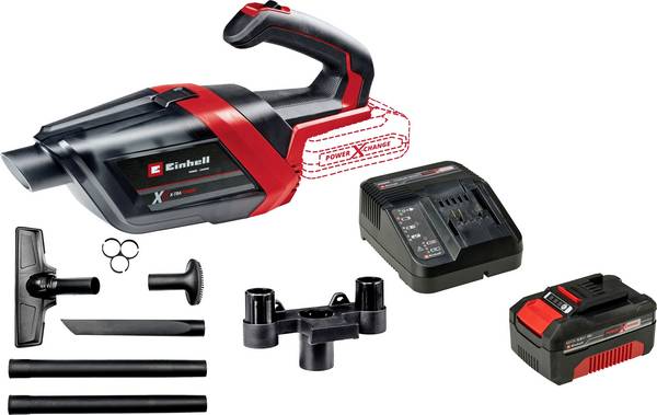 Einhell 2347190+4512042 akumulátorový vysavač, 18 V