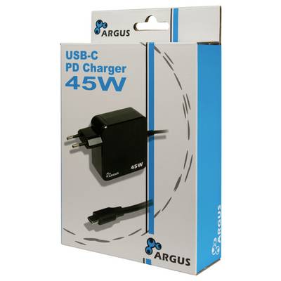 Inter-Tech PD-2045 USB nabíječka, USB Power Delivery (USB-PD) , 45 W, Power Delivery 3.0, černá-0