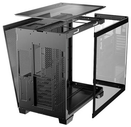 Antec C8 Full Tower PC skříň černá, transparentní, dřevo-2