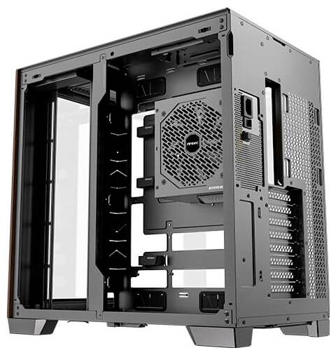 Antec C8 Full Tower PC skříň černá, transparentní, dřevo-5