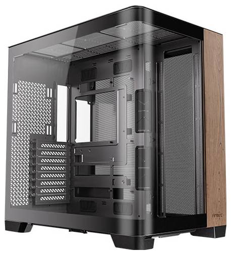 Antec C8 Full Tower PC skříň černá, transparentní, dřevo-10