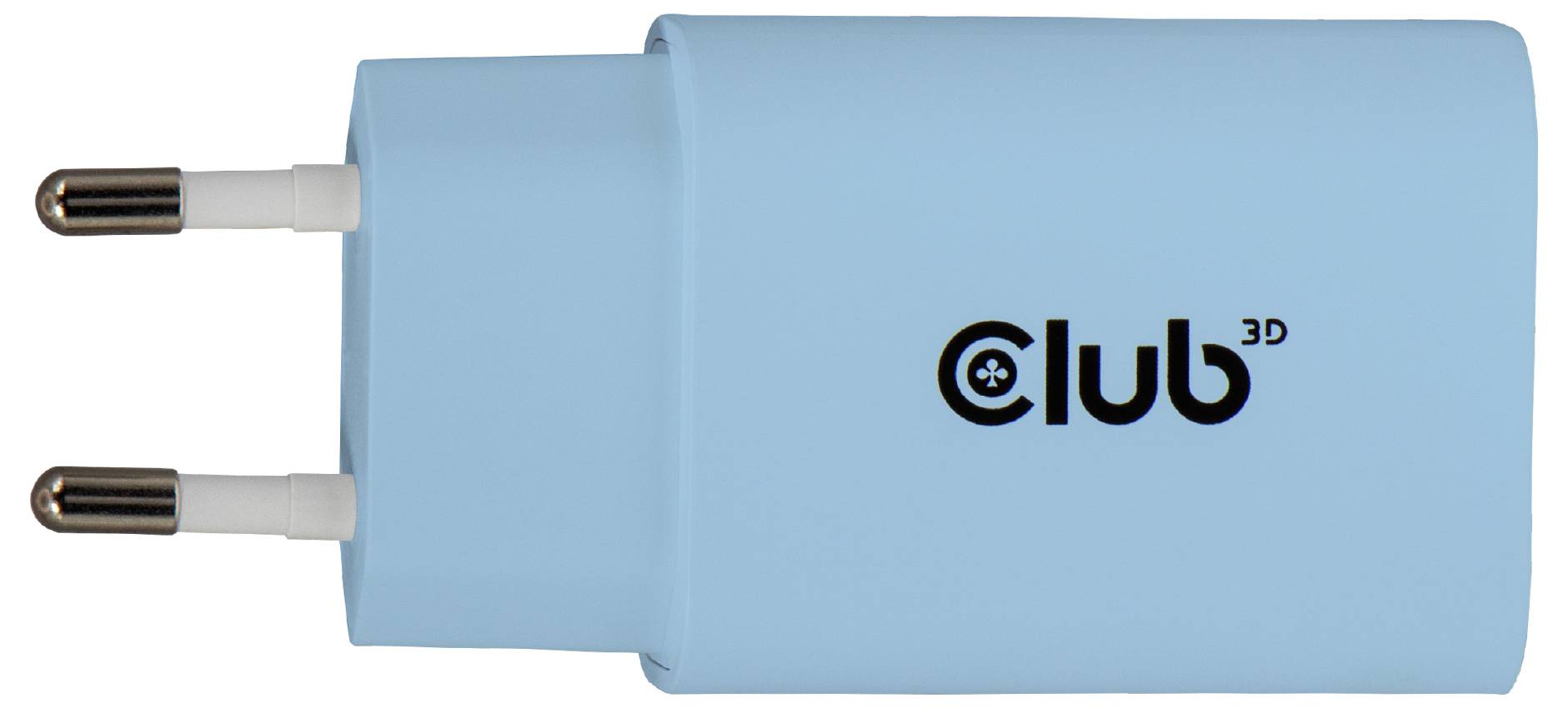 club3D CAC-3022 USB nabíječka, USB Power Delivery (USB-PD) , USB-C® zástrčka, 30 W, Power Delivery 3.0, modrá-1