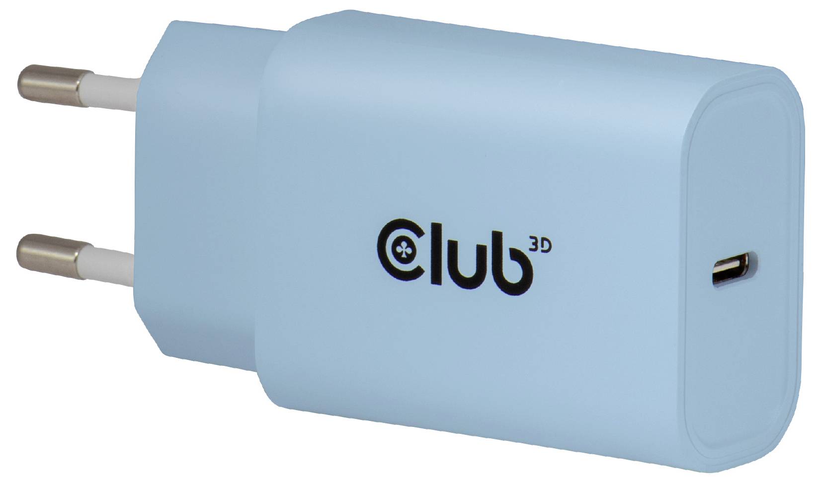 club3D CAC-3022 USB nabíječka, USB Power Delivery (USB-PD) , USB-C® zástrčka, 30 W, Power Delivery 3.0, modrá-0