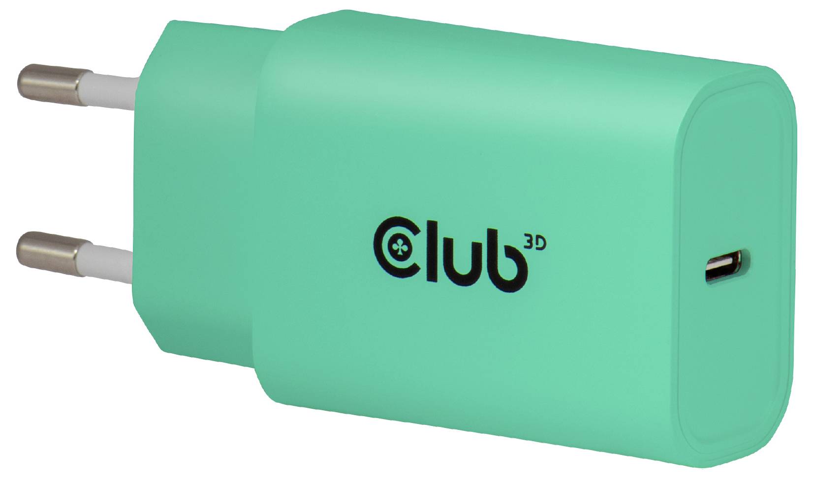 club3D CAC-3024 USB nabíječka, USB-C® zástrčka, 30 W, Power Delivery 3.0, zelená-0