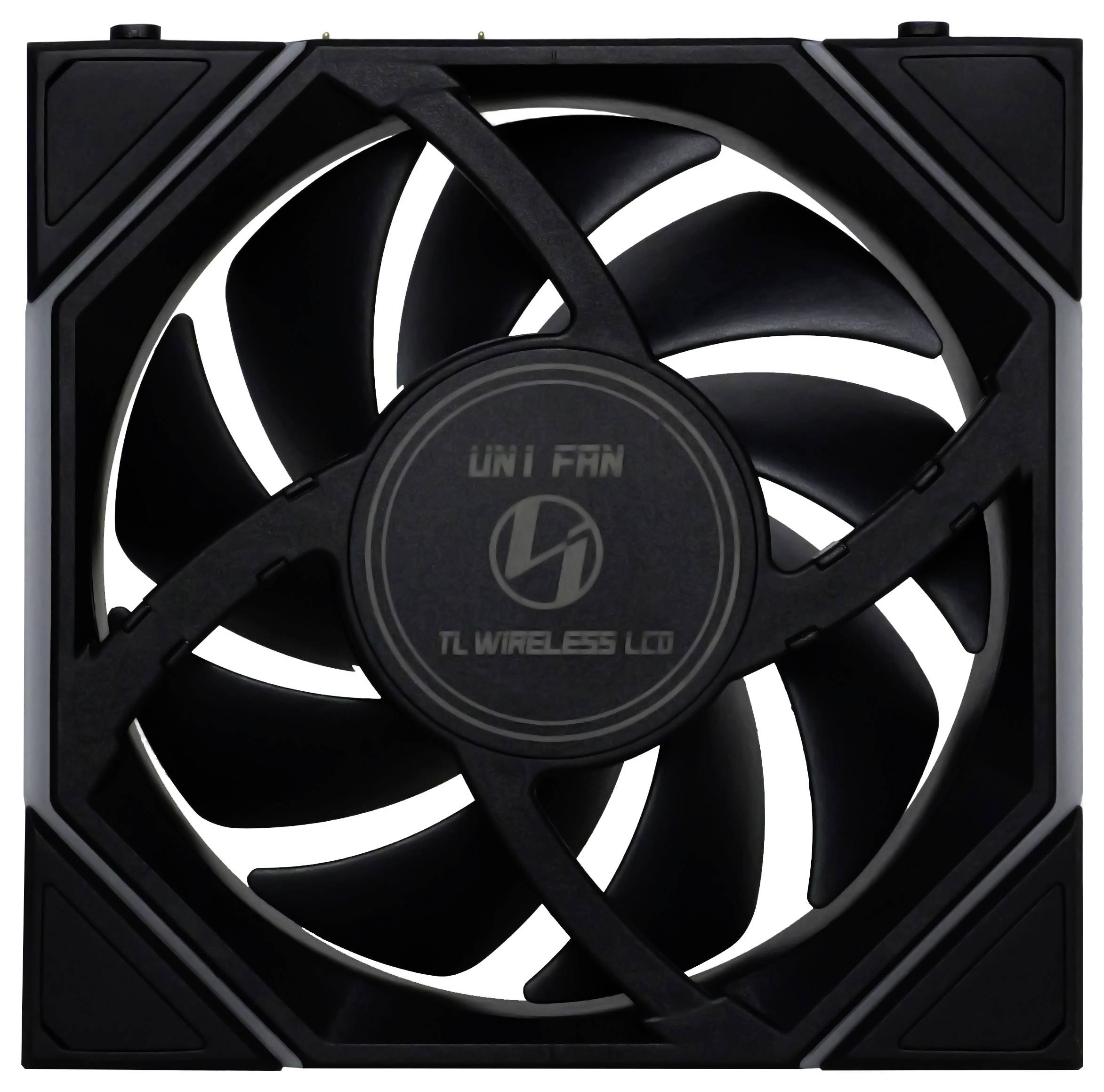 Lian Li 12RTLLCD1W1B PC větrák s krytem vícebarevná (š x v x h) 120 x 28 x 124 mm Vč. LCD displeje, včetně LED osvětlení-4
