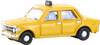 Minis by Lemke LC61515 N model osobního automobilu Fiat 128, taxi, žlutá