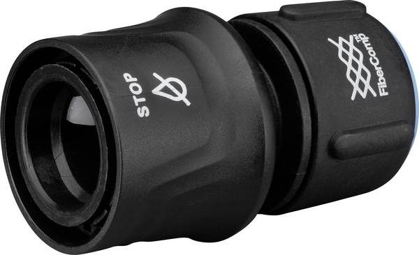 Fiskars 1054789 FiberComp  hadicová přípojka  13 mm (1/2") - 15 mm (5/8")  uzávěr vody