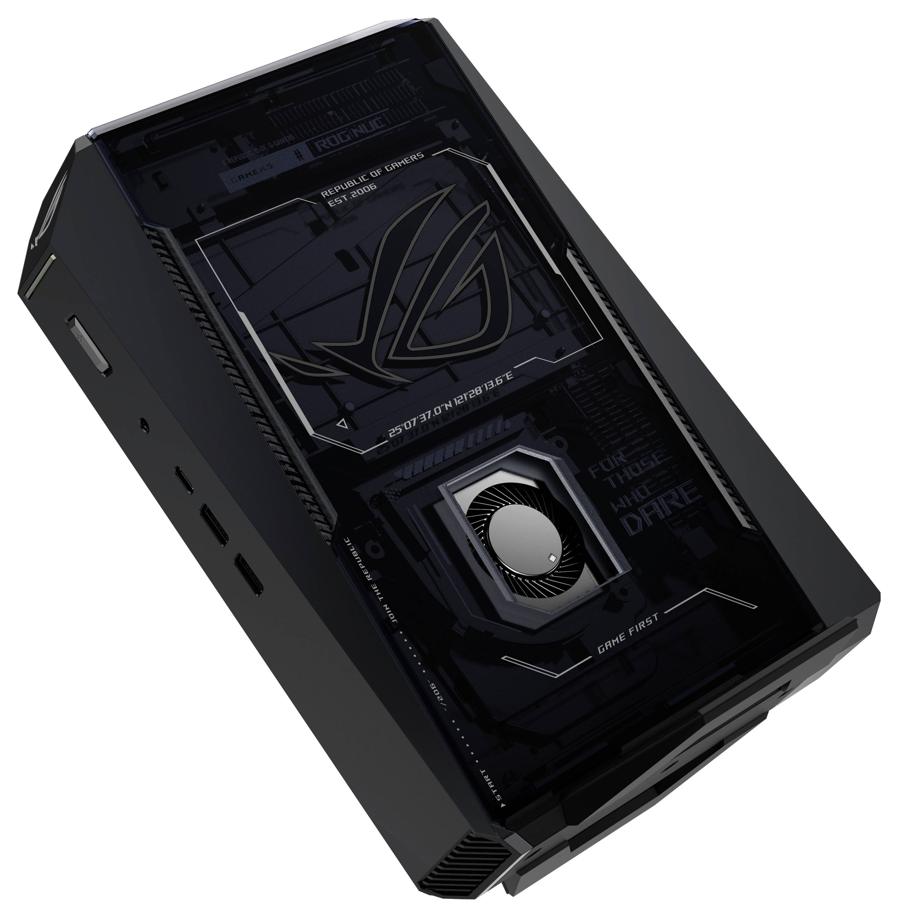 Asus Barebone NUC 15 ROG Intel® Core™ Ultra 9 (Series 2) 275HX 5.4 GHz 16 GB RAM 2 TB SSD Intel Grafics Nvidia NVIDIA Ge-3