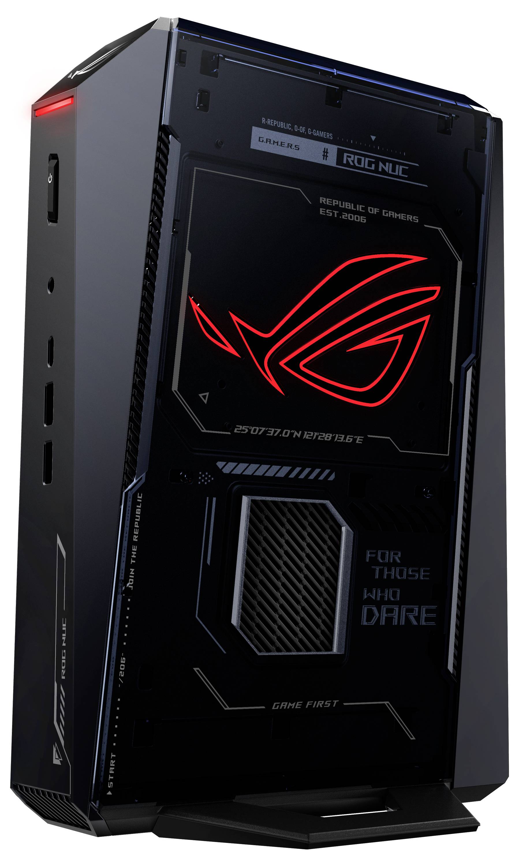 Asus Barebone NUC 15 ROG Intel® Core™ Ultra 9 (Series 2) 275HX 5.4 GHz 16 GB RAM 2 TB SSD Intel Grafics Nvidia NVIDIA Ge-6