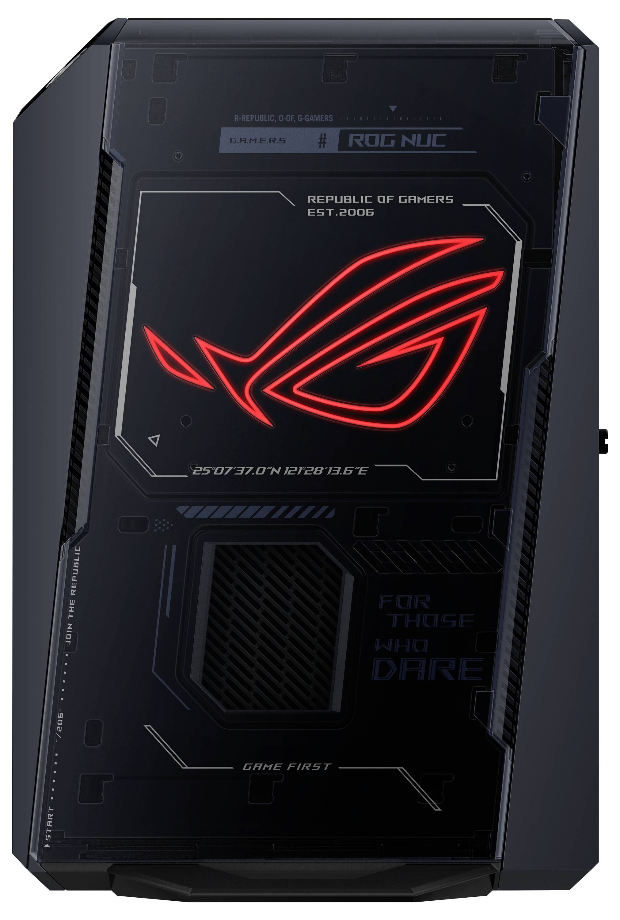 Asus Barebone NUC 15 ROG Intel® Core™ Ultra 9 (Series 2) 275HX 5.4 GHz 16 GB RAM 2 TB SSD Intel Grafics Nvidia NVIDIA Ge-10