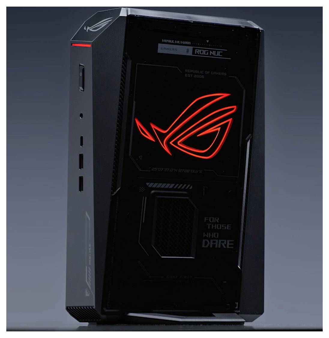 Asus Barebone NUC 15 ROG Intel® Core™ Ultra 9 (Series 2) 275HX 5.4 GHz 16 GB RAM 2 TB SSD Intel Grafics Nvidia NVIDIA Ge-13