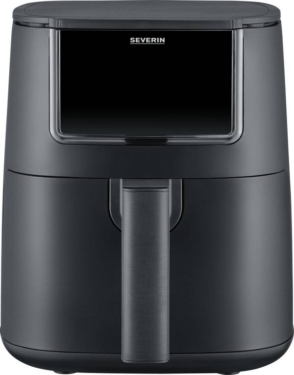 Severin FR 2461 horkovzdušná fritéza 4 l 1 300 W funkce časovače, s displejem černá
