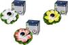 FIAP 3206-5 SOLAR ACTIVE WaterLily 3er SET solární dekorativní osvětlení sada 3 ks LED pevně vestavěné LED bílá, žlutá, červená